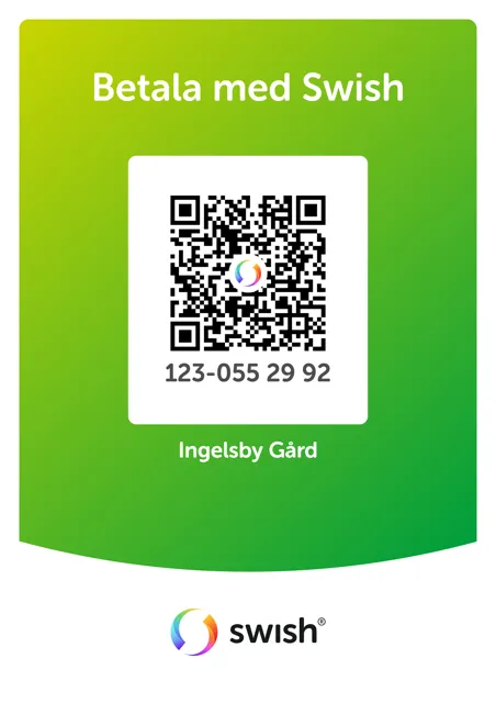 Swish QR-kod för betalning till 123 055 29 92